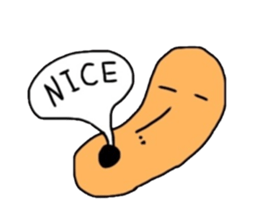 Afro girl & Ghost man sticker #1207138