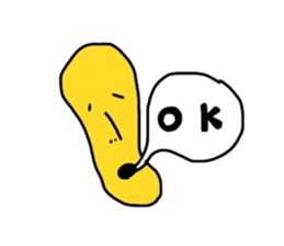 Afro girl & Ghost man sticker #1207139