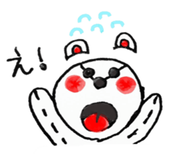 Bear handwritten sticker #1207395