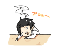 Salaryman warrior Tanaka sticker #1207475