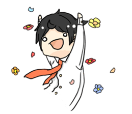 Salaryman warrior Tanaka sticker #1207477