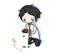 Salaryman warrior Tanaka sticker #1207478