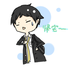 Salaryman warrior Tanaka sticker #1207479