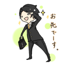 Salaryman warrior Tanaka sticker #1207482
