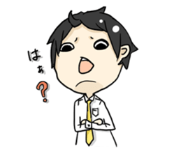 Salaryman warrior Tanaka sticker #1207488