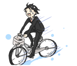 Salaryman warrior Tanaka sticker #1207495