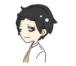 Salaryman warrior Tanaka sticker #1207497