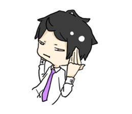 Salaryman warrior Tanaka sticker #1207501