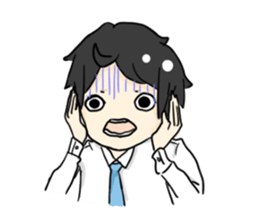 Salaryman warrior Tanaka sticker #1207502