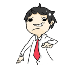 Salaryman warrior Tanaka sticker #1207503