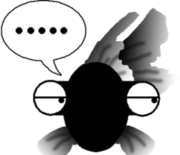 feeling of kingyo fish sticker #1207612