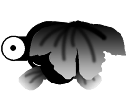 feeling of kingyo fish sticker #1207614