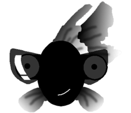 feeling of kingyo fish sticker #1207615