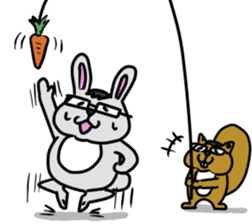 a land animals sticker #1207992