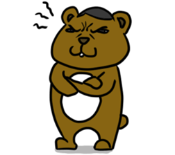 a land animals sticker #1207993