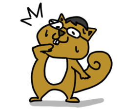 a land animals sticker #1207998