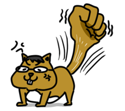 a land animals sticker #1208003