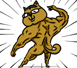 a land animals sticker #1208023