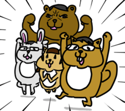 a land animals sticker #1208024