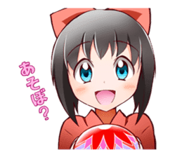 Cute? Scary? Youkai Friends sticker #1208320