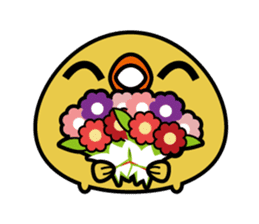 Sally cute chick sticker #1208467