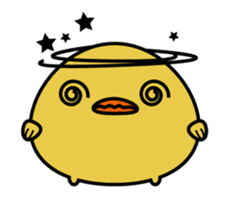 Sally cute chick sticker #1208474