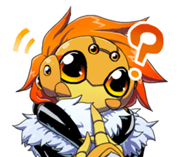 personification spiders sticker #1208722