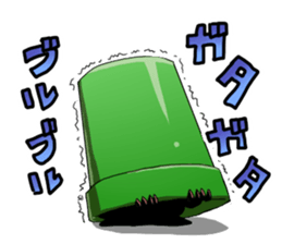 personification spiders sticker #1208729