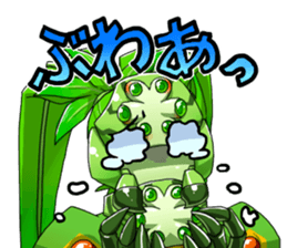 personification spiders sticker #1208736