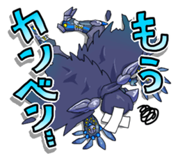 personification spiders sticker #1208750