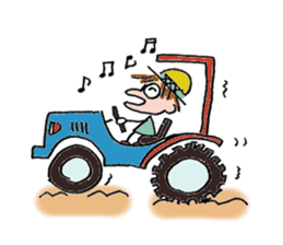 AGRI-BOY Chutaro! sticker #1208907