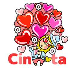 Flowers and the Lion / indonesian sticker #1209002