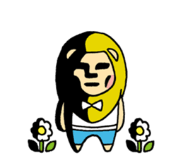 Flowers and the Lion / indonesian sticker #1209026