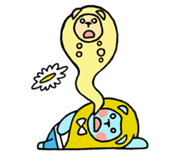 Flowers and the Lion / indonesian sticker #1209033