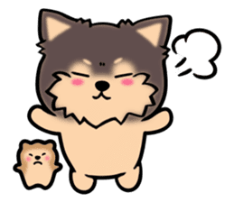 Pan-chan is lovely pomeranian sticker #1209234