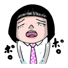 Bobbed hair style Sandy sticker #1209247