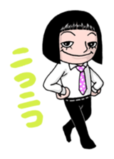 Bobbed hair style Sandy sticker #1209254