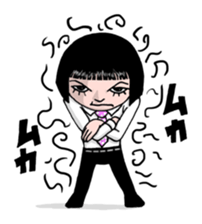 Bobbed hair style Sandy sticker #1209255