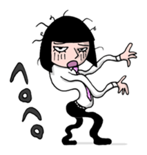 Bobbed hair style Sandy sticker #1209263