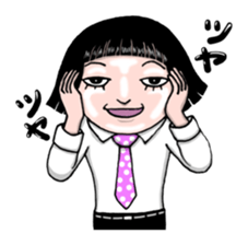 Bobbed hair style Sandy sticker #1209264