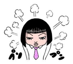 Bobbed hair style Sandy sticker #1209267