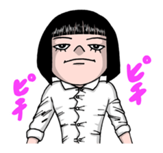 Bobbed hair style Sandy sticker #1209270