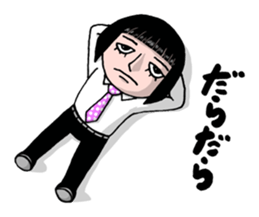 Bobbed hair style Sandy sticker #1209276