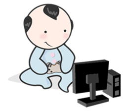 Vietnamese baby sticker #1209551