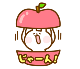 Yuru-chara cheeky rabit sticker #1209772