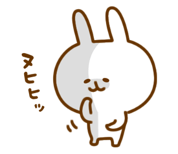 Yuru-chara cheeky rabit sticker #1209783