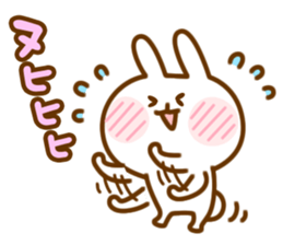 Yuru-chara cheeky rabit sticker #1209788