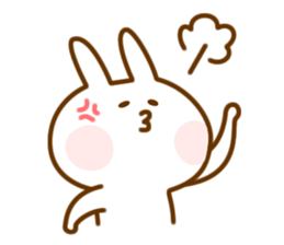 Yuru-chara cheeky rabit sticker #1209791