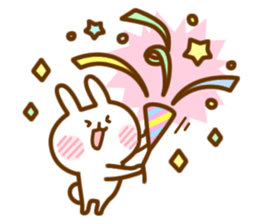 Yuru-chara cheeky rabit sticker #1209798