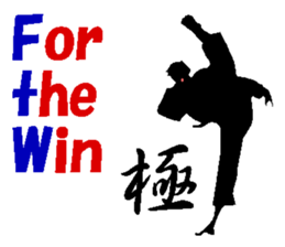 The Karate fighter ver.English sticker #1209938